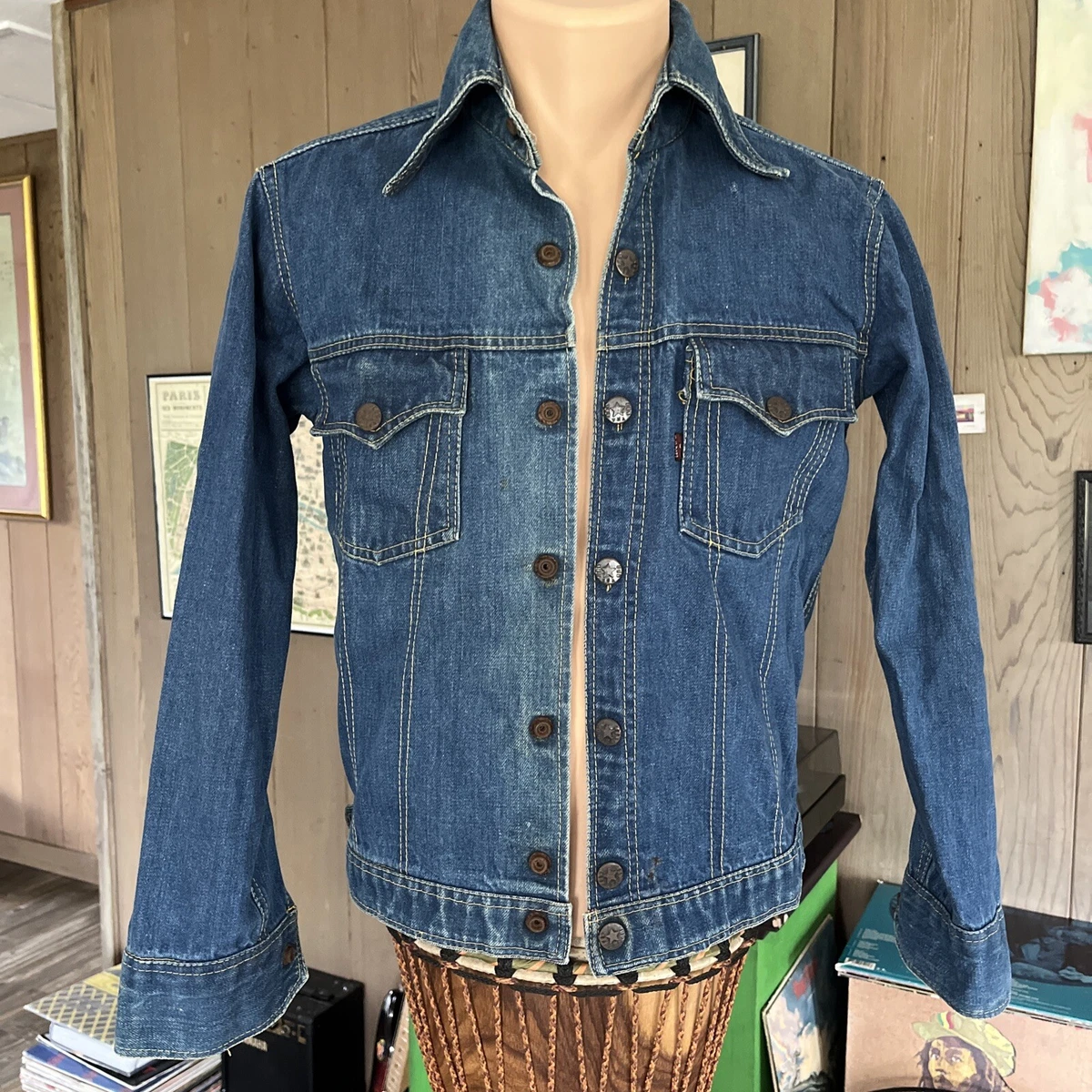 1960s Made In Japan Big John Selvedge Denim Jacket Type III Lemon