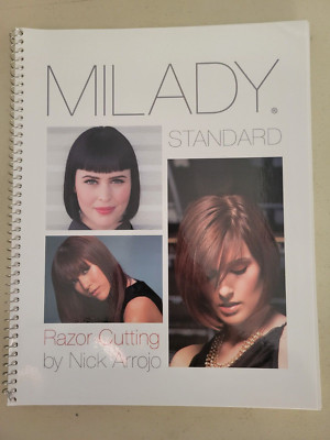 Milady Standard Razor Cutting by Nick Arrojo (2015, Spiral)