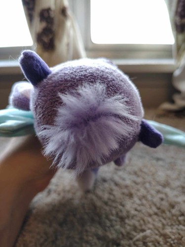 NEOPETS LIMITED TOO 2004 Purple Faerie Ixi Goat 7.5" PLUSH - Picture 7 of 11