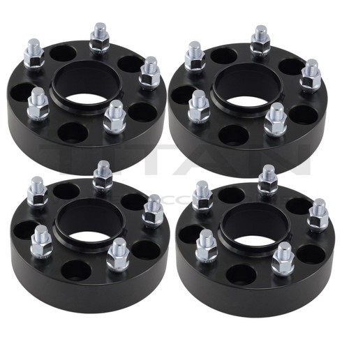 4Pcs 2 5x5 Hubcentric Wheel Spacers 1/2x20 For Jeep Wrangler Grand