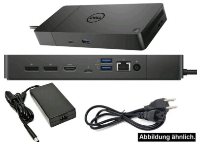 Dell Docking Station WD19S 180W ExpressCharge USB-C HDMI DisplayPort USB Schwarz