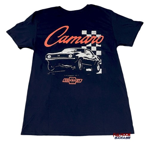 New Chevy Chevrolet SS Camaro Classic Men's Vintage Throwback T-Shirt - Picture 2 of 2