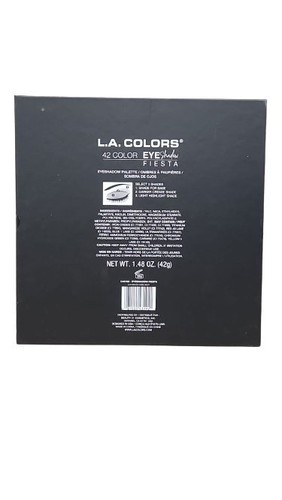 L.A. Colors 42-Color Eye Shadow Fiesta Palette Set - Picture 2 of 2