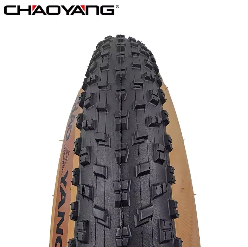 20x4 Marrón Pared Chaoyang Fat Neumático 3mm Hippo Piel Armadura 60 TPI 20 PSI para Ebike Foto 3 de 4