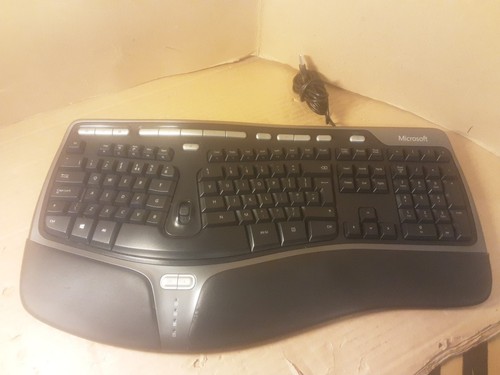 Microsoft Natural Ergonomic Keyboard 4000 Original Kabelgebunden USB UK Tastatur - Bild 3 von 6
