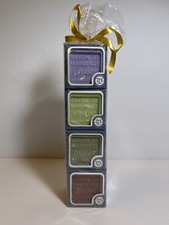 Bleujaune en Provence France Soap Marseille Cube  100g Cube Gift Set Set Of 4