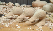 Three Finished Upper Chesapeake Bay Duck Heads