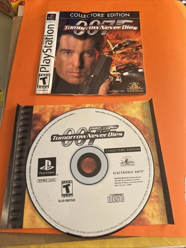 007 Tomorrow Never Dies Collector PS1 Game Disc & Art Only No Case No Tracking