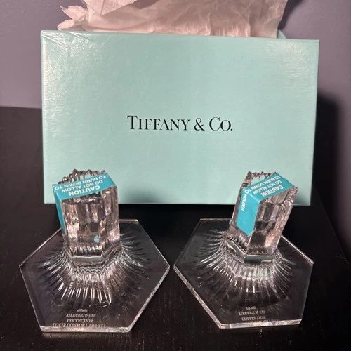 Vintage Tiffany candle holder never used never opened
