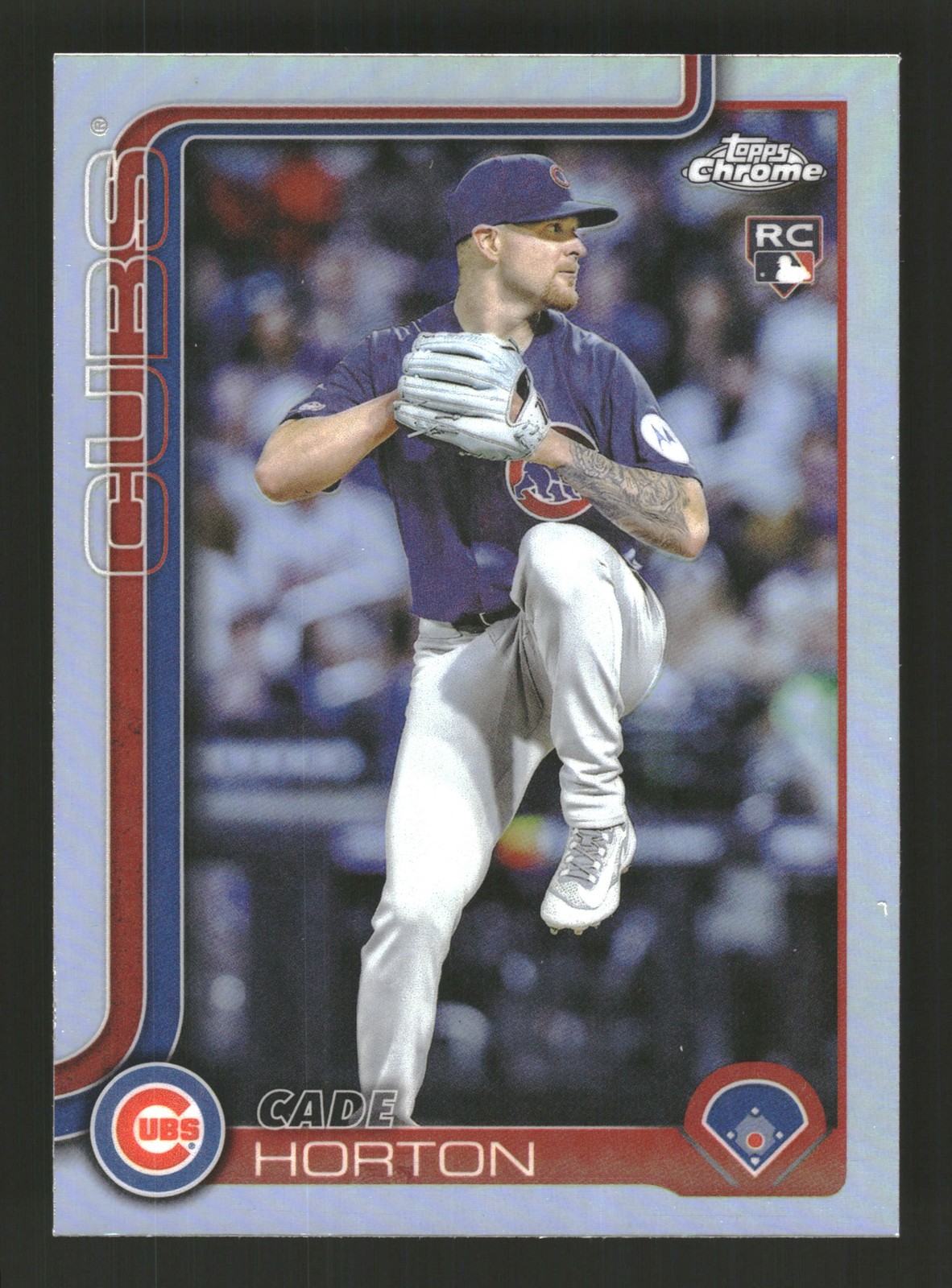 Cade Horton 2025 Topps Chrome Update #USC63 Refractors Chicago Cubs