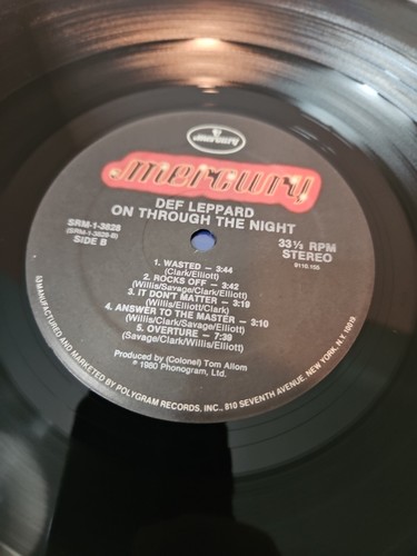 Def Leppard’s “On Through The Night “ (1980) LP ORIGINAL RELEASE Read - Picture 8 of 11