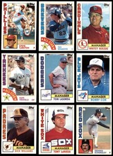 1984 Topps Baseball Almost Complete Set 6.5 - EX/MT+ 6725151 (678 / 792 cards)