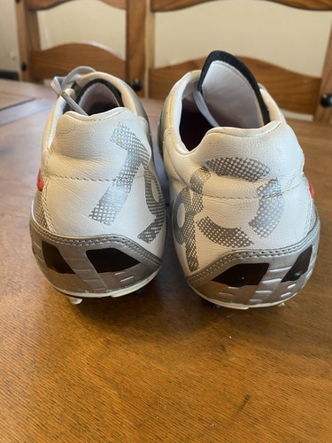 Mens Nike Total 90 Shoot III FG Cleats Size 11.5 UK10.5 White Black Silver - Picture 5 of 9