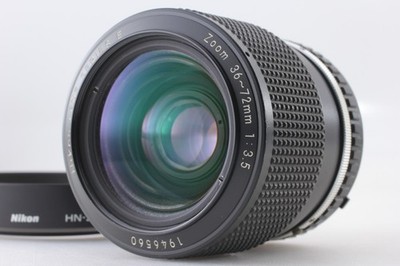 Near MINT] Nikon Series E Zoom 36-72mm f3.5 Ais Ai-s MF Lens