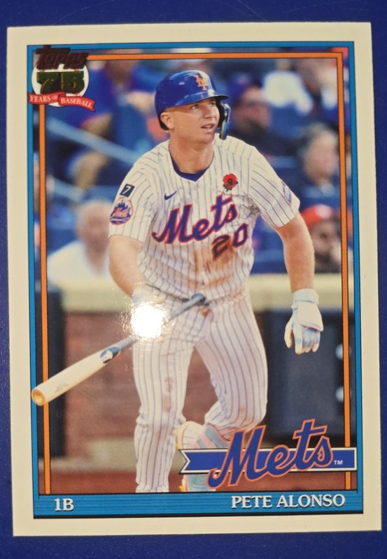 2026 Topps Series 1 - 1991 Topps Baseball Pete Alonso #T91-12