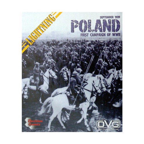 Decision Games Wargame Lightning - Poland Box SW (New) - Picture 1 of 2