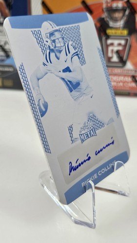 2025 Rickie Collins Leaf Metal Cyan Printing Plate Autograph 1/1《Slab Ready》🔥 - Picture 3 of 4
