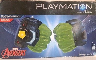 NEW (2015) Hasbro Playmation Marvel Avengers - Gamma Gear Mark II - HULK HANDS