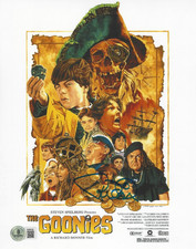 RANDELL WIDNER SIGNED 'THE GOONIES' STUNT SLOTH 8x10 POSTER PHOTO BECKETT COA
