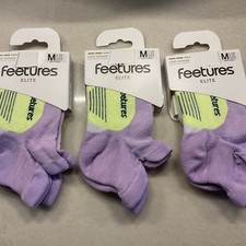 Feetures Elite Light Cushion Women s Medium 3 Pairs Lavender Rush No Blister New