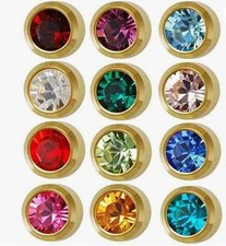 4 MM EAR PIERCING EARRINGS CAFLON MULTI COLOR