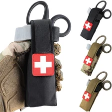 Tactical Medical Shears Pouch EMT Tourniquet Holder Bag Small Tool Bag Organizer