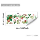 Charming Designs Christmas Wall Stickers Cozy Atmosphere Fade Resistant