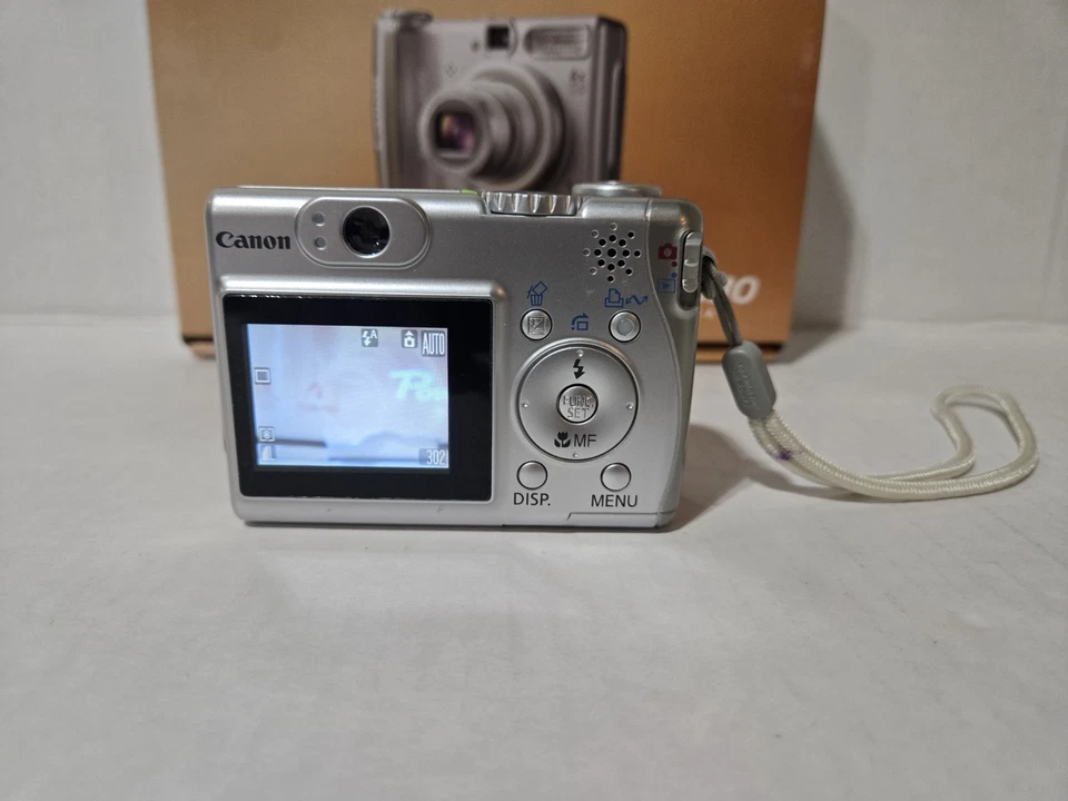 Canon Power Shot A530 Digital Camera  - Image 4 of 4