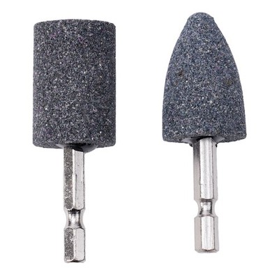 Brand New Grinding Head Grinding Drill 2pcs Grinding Wheel Hexagonal Shank