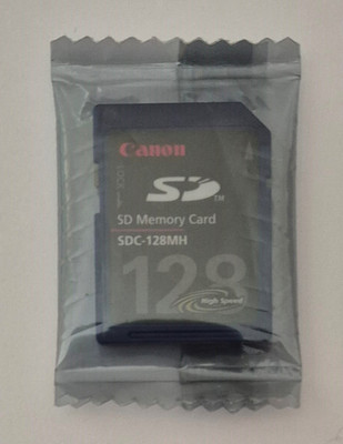 128 MB Canon SD Speicherkarte 128MB Secure Digital Memory Card Karte Kamera