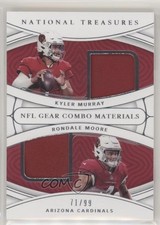 2021 Panini National Treasures /99 Kyler Murray Rondale Moore #CM-KR s3g