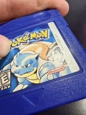 Pokemon Blue Version (Nintendo Game Boy, 1998) GBC Authentic New Save Battery
