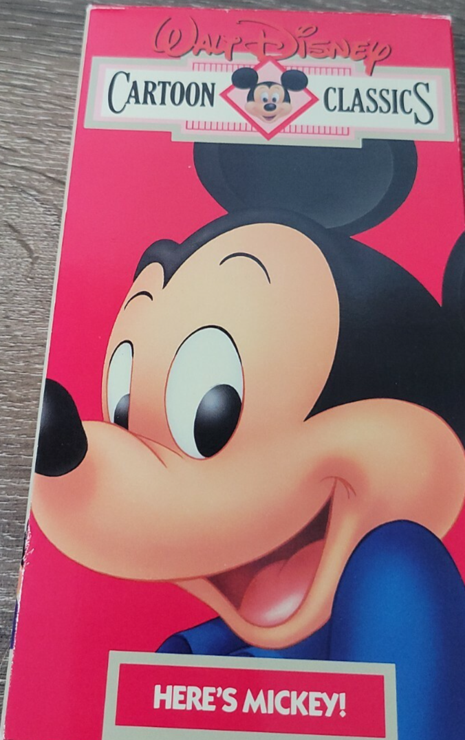 Walt Disney Cartoon Classics - Volume 1 - Here's Mickey VHS