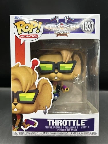 Funko Pop Animation Biker Mice from Mars - Throttle #1937 Vinyl Figure