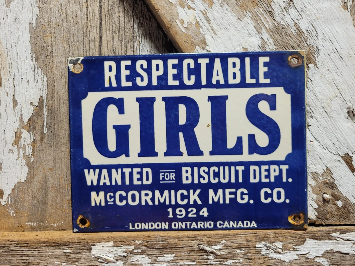 Blue Original Advertising Signs (1930-1969) for sale | eBay
