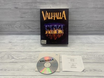 Valhalla Big Box PC CD-ROM 1996 Optik Storm Computer Retro RPG Selten Komplett