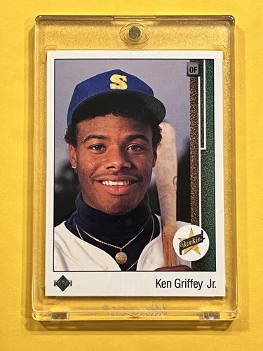 KEN GRIFFEY JR. 1989 Upper Deck Rookie Base Card # 1 SEATTLE MARINERS