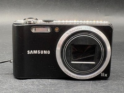 Samsung WB600 12.0 MP Digitalkamera Schwarz 15x Zoom Schneider-Kreuznach