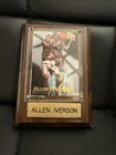 Allen Iverson 1996Basketball Rookies Auto Signed Card Philadelphia 76ers Plaque