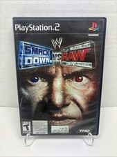 Sony Playstation 2 PS2 WWE Smackdown vs Raw Game | Tested