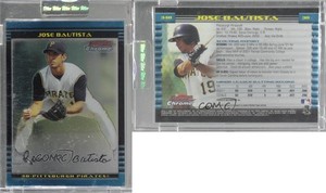 2002 Bowman Chrome Jose Bautista #348 Rookie RC
