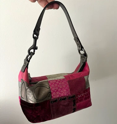 Coach Patchwork Zip Shoulder Bags for Women for sale | eBay