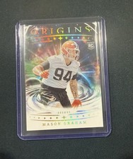 2025 Panini Origins Mason Graham RC Base #106 Cleveland Browns Rookie