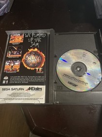 Galactic Attack - Sega Saturn Complete CIB w/ Registration card READ DESCRIPTION