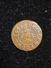 1668 Great Britain Rochford Half Penny (Z-1266)