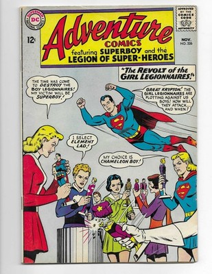 Adventure Comics 326 1964 DC Comics VG+ 4.5 Superboy Brainiac 5 Supergirl