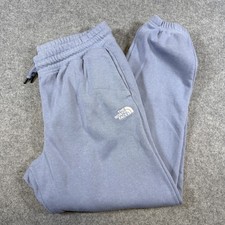 The North Face Pants Womens Medium Blue Fleece Sweatpants Jogger Athletic Lounge