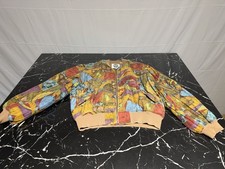 Silk Bomber Jacket Medium