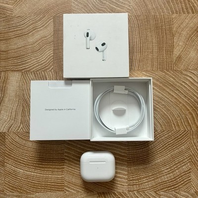 Apple AirPods (3. Generation) mit MagSafe Kabellosem Ladecase | OVP