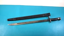 WWI US Model 1913 / 1917 Remington Bayonet + Scabbard TR793